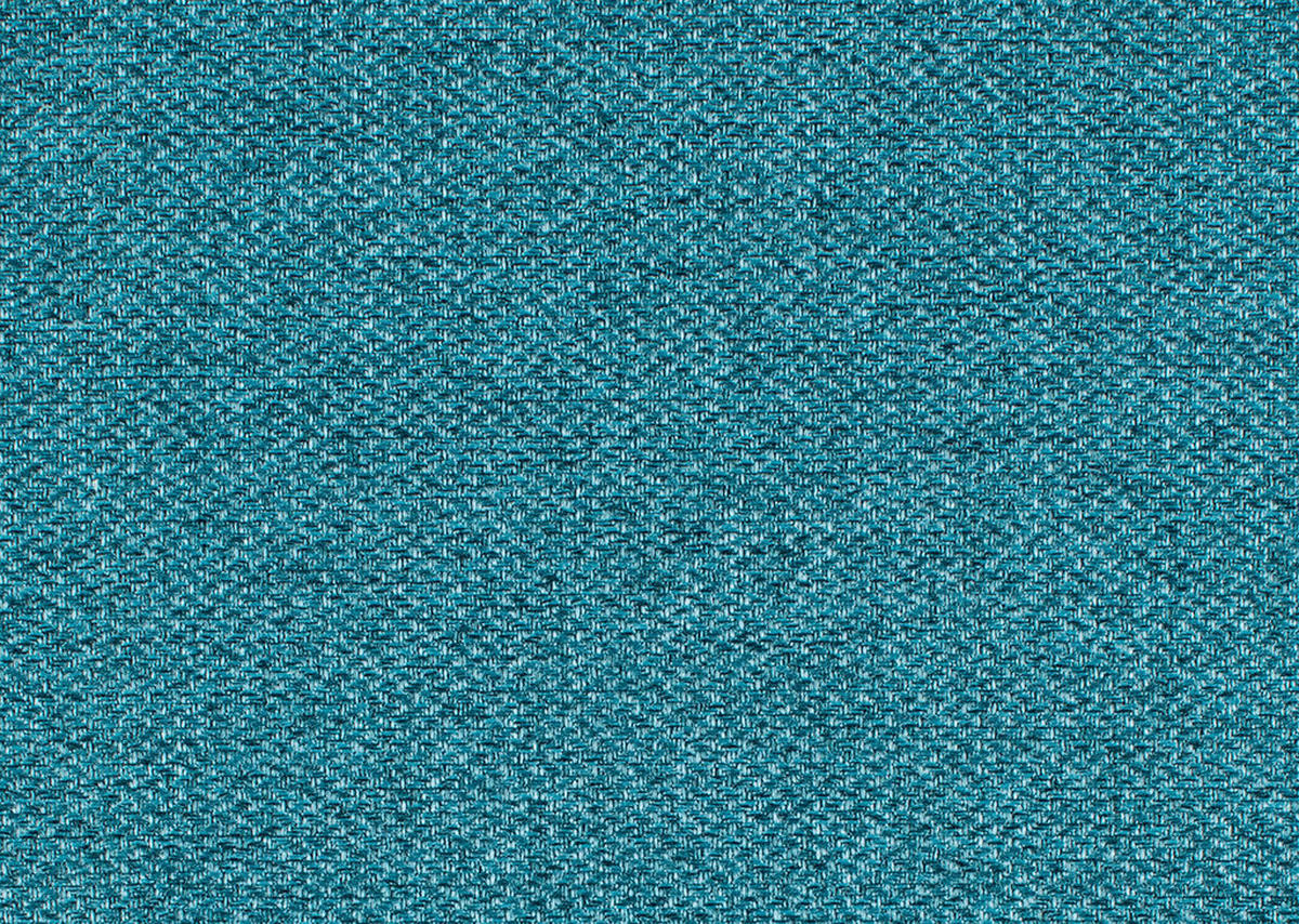 ECKSOFA Petrol Flachgewebe  - Petrol/Schwarz, KONVENTIONELL, Kunststoff/Textil (266/220cm) - Carryhome