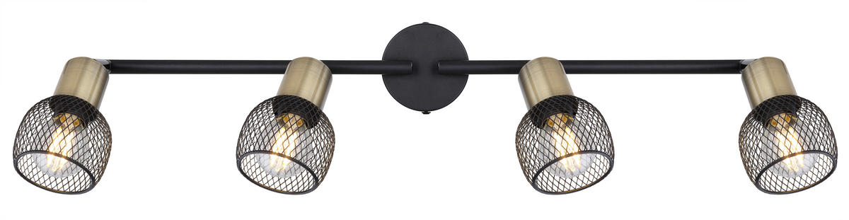 STRAHLER - Schwarz, Basics, Metall (60/8/15cm) - Globo