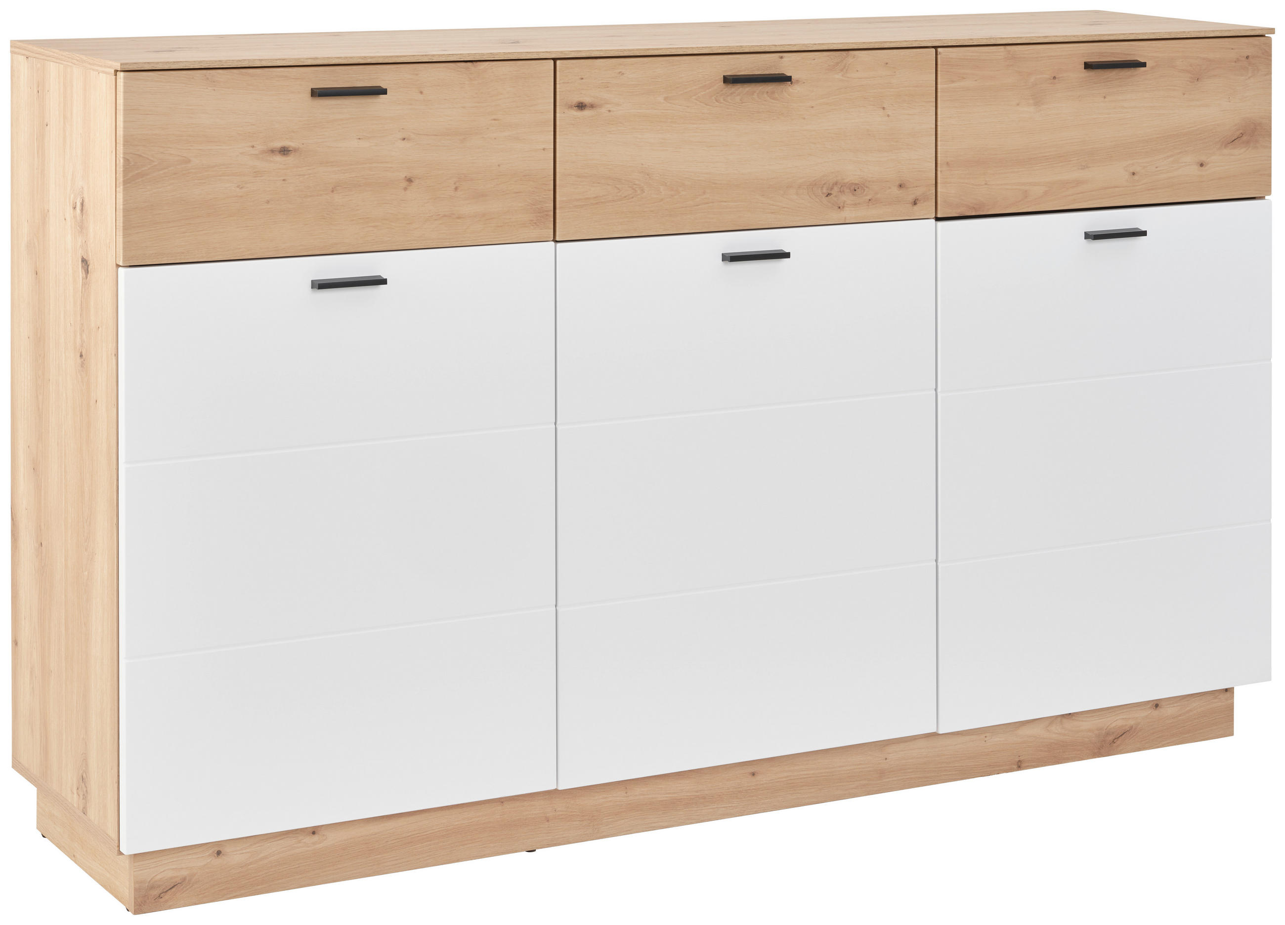 Kommode Tonale 159,7 cm Artisan Eiche Dekor/Alpinweiss
