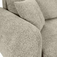 BIGSOFA Flachgewebe Mintgrün  - Schwarz/Mintgrün, KONVENTIONELL, Kunststoff/Textil (250/72/145cm) - Carryhome