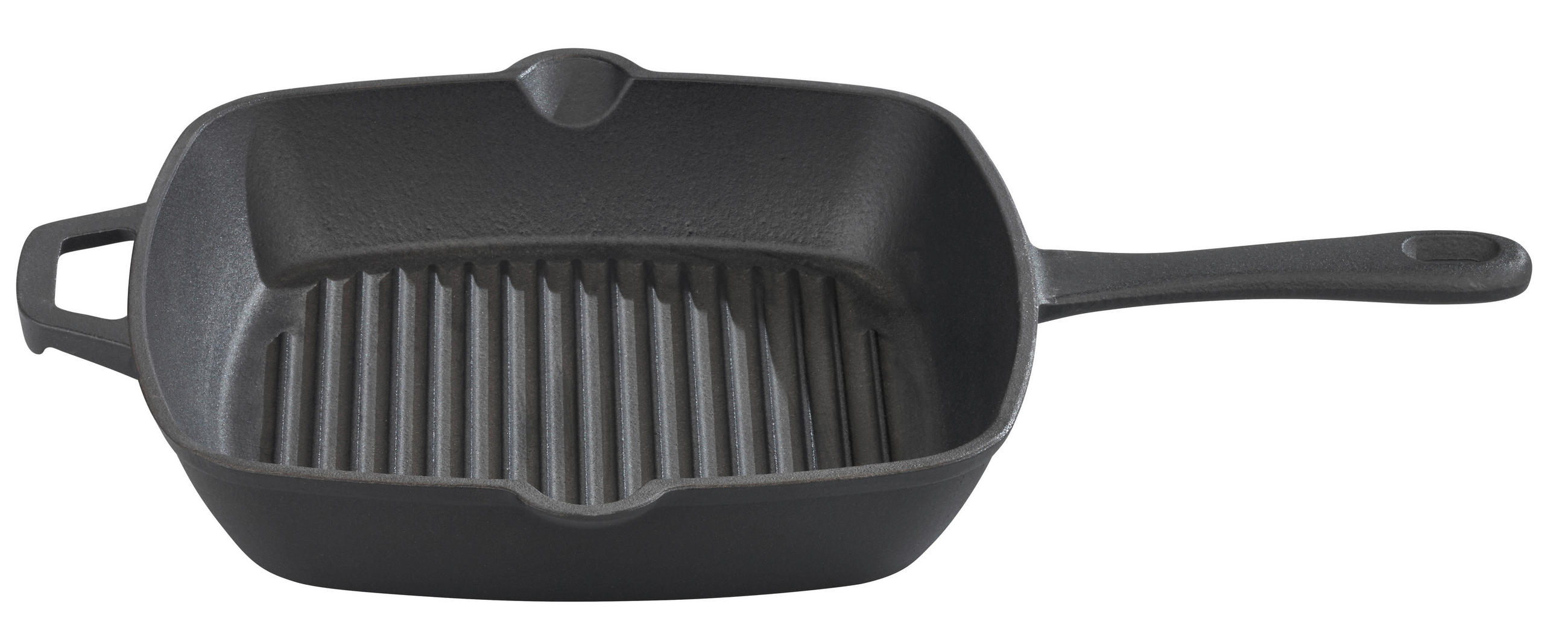 GRILOVACÍ PÁNEV  - černá, Basics, kov (26/26cm) - GSW