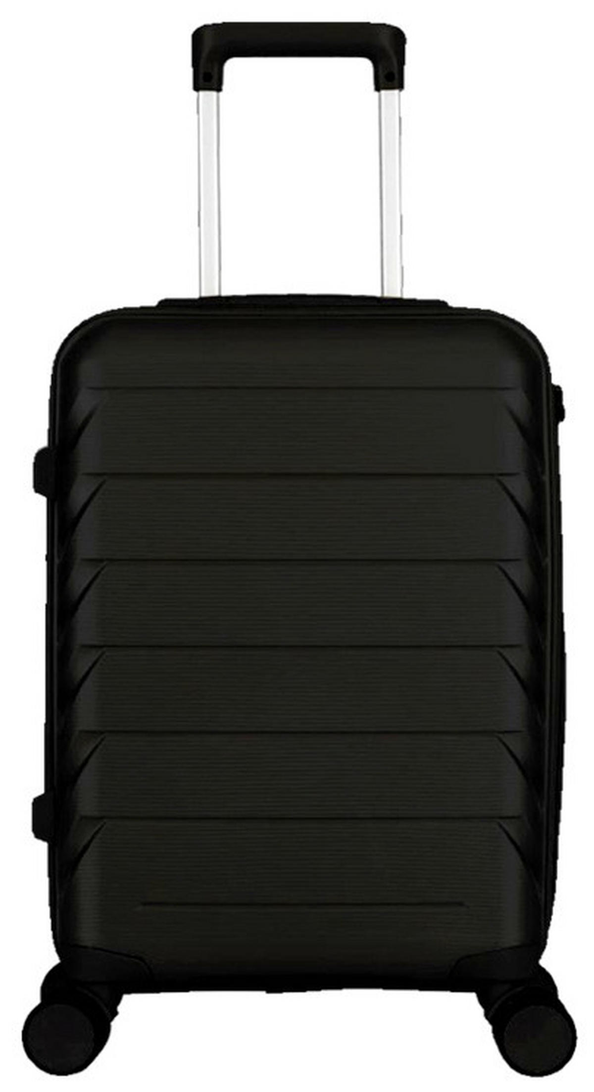 PUTNI KOVČEG  crna   - crna, Design, metal/tekstil (73,5/47/28cm) - Novel