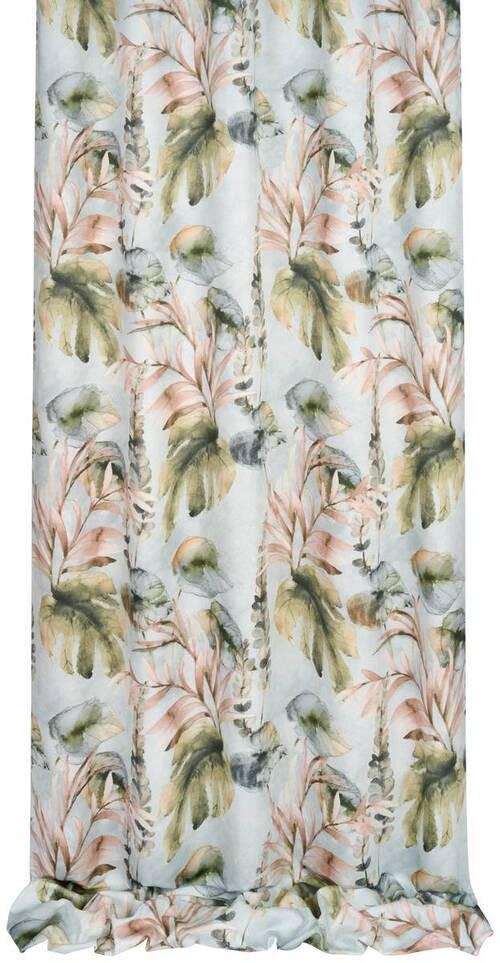 VORHANGSTOFF per lfm blickdicht  - Pastellblau, Basics, Textil (140cm) - Esposa