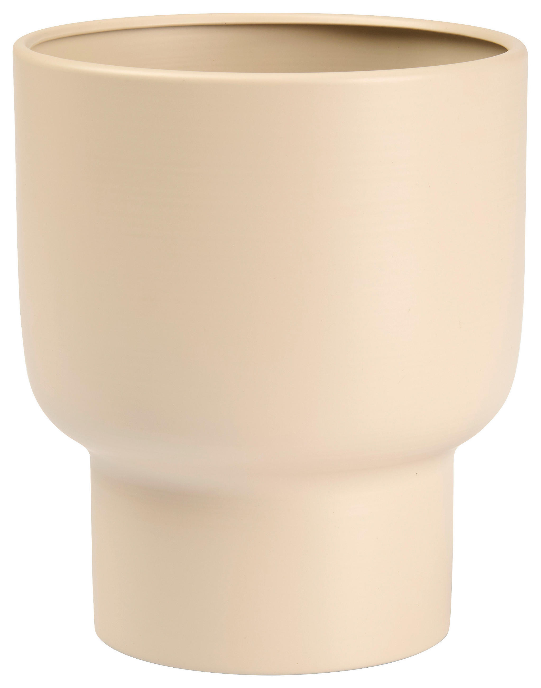 ÜBERTOPF 14/17 cm  - Beige, Basics, Metall (14/17cm) - Ambia Home