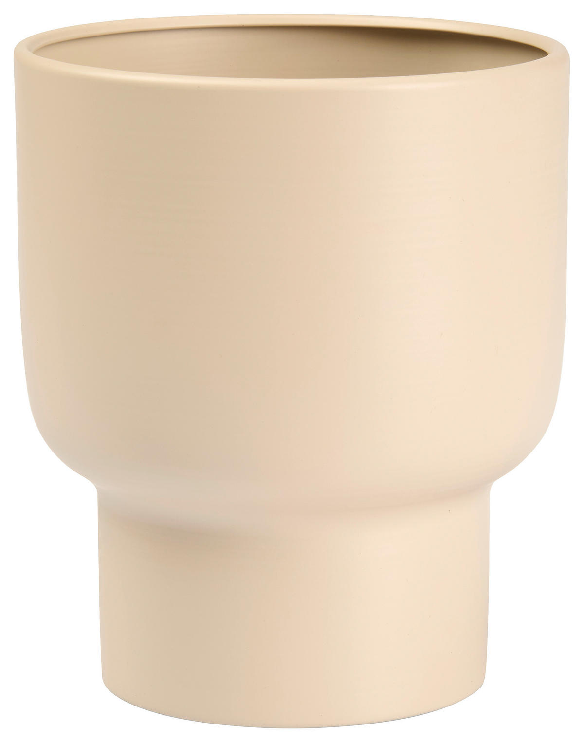 ÜBERTOPF 14/17 cm  - Beige, Basics, Metall (14/17cm) - Ambia Home