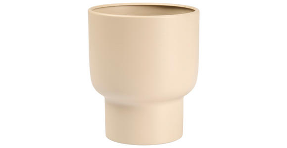 ÜBERTOPF 14/17 cm  - Beige, Basics, Metall (14/17cm) - Ambia Home