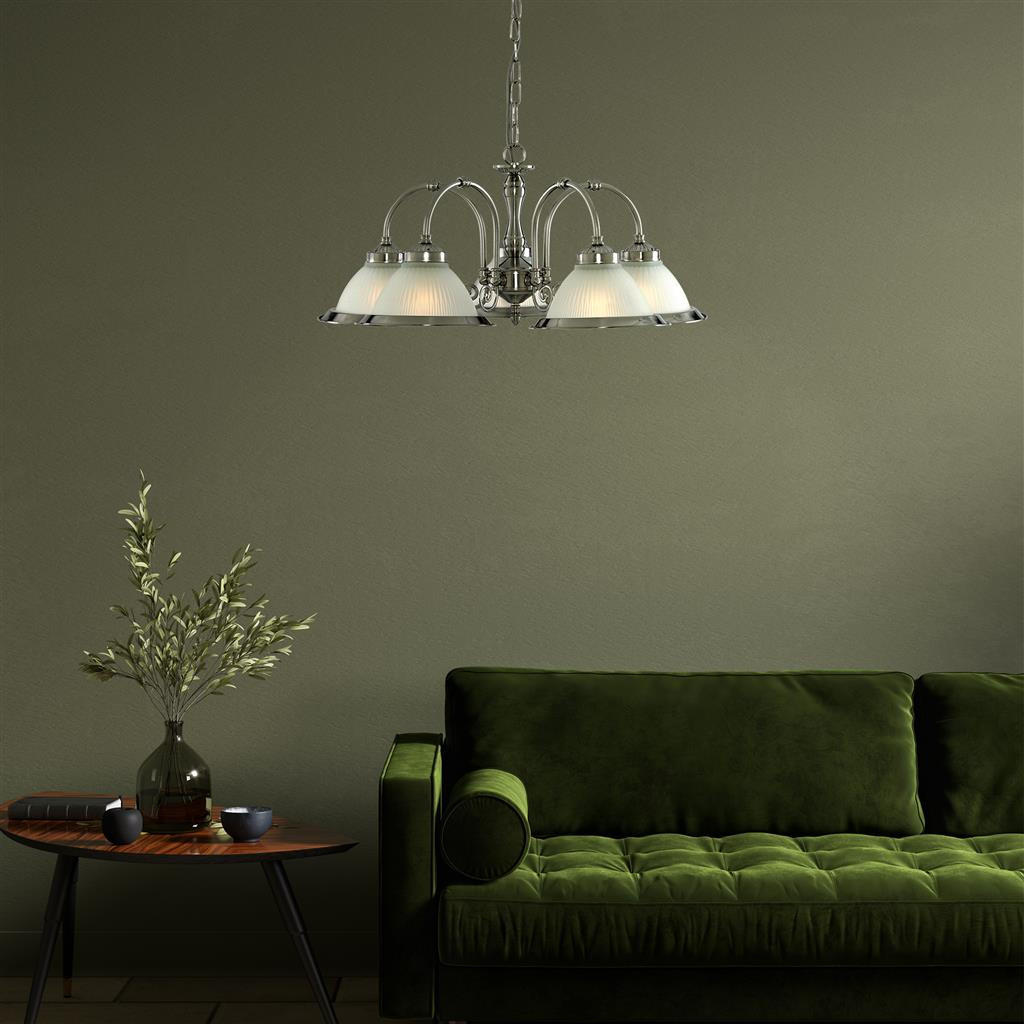 LAMPĂ SUSPENDATĂ  - Basics, sticlă/metal (62/120/28cm)