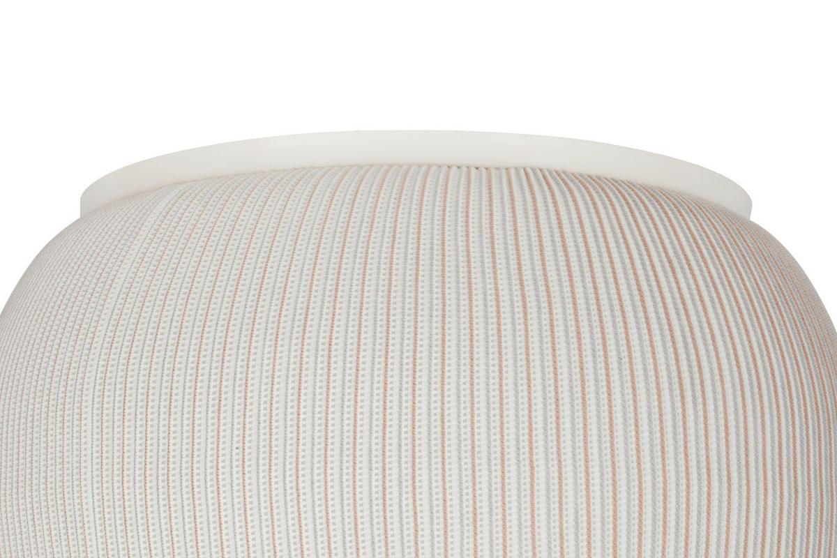 DECKENLEUCHTE 45/46 cm  - Weiß, Trend, Kunststoff/Textil (45/46cm) - Collett's Monde