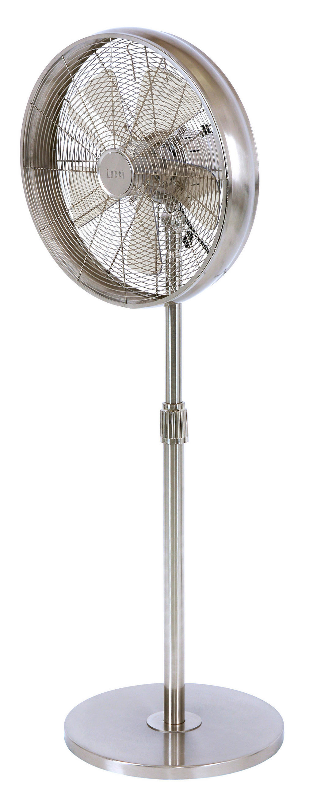 STANDVENTILATOR - Chromfarben, Basics, Metall (41/150/41cm)