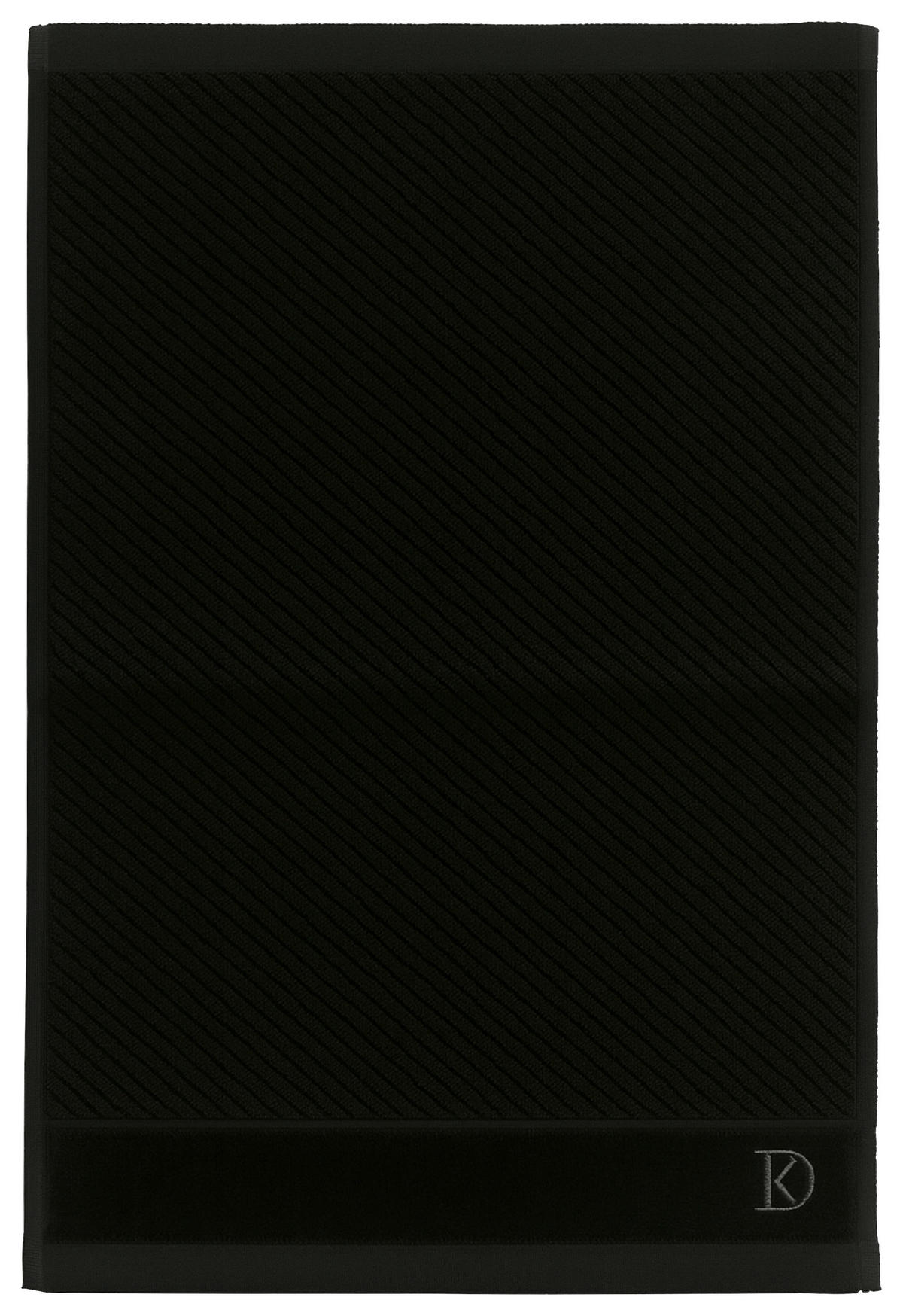 HANDTUCH Anthrazit  - Anthrazit, Basics, Textil (50/100cm) - Dieter Knoll