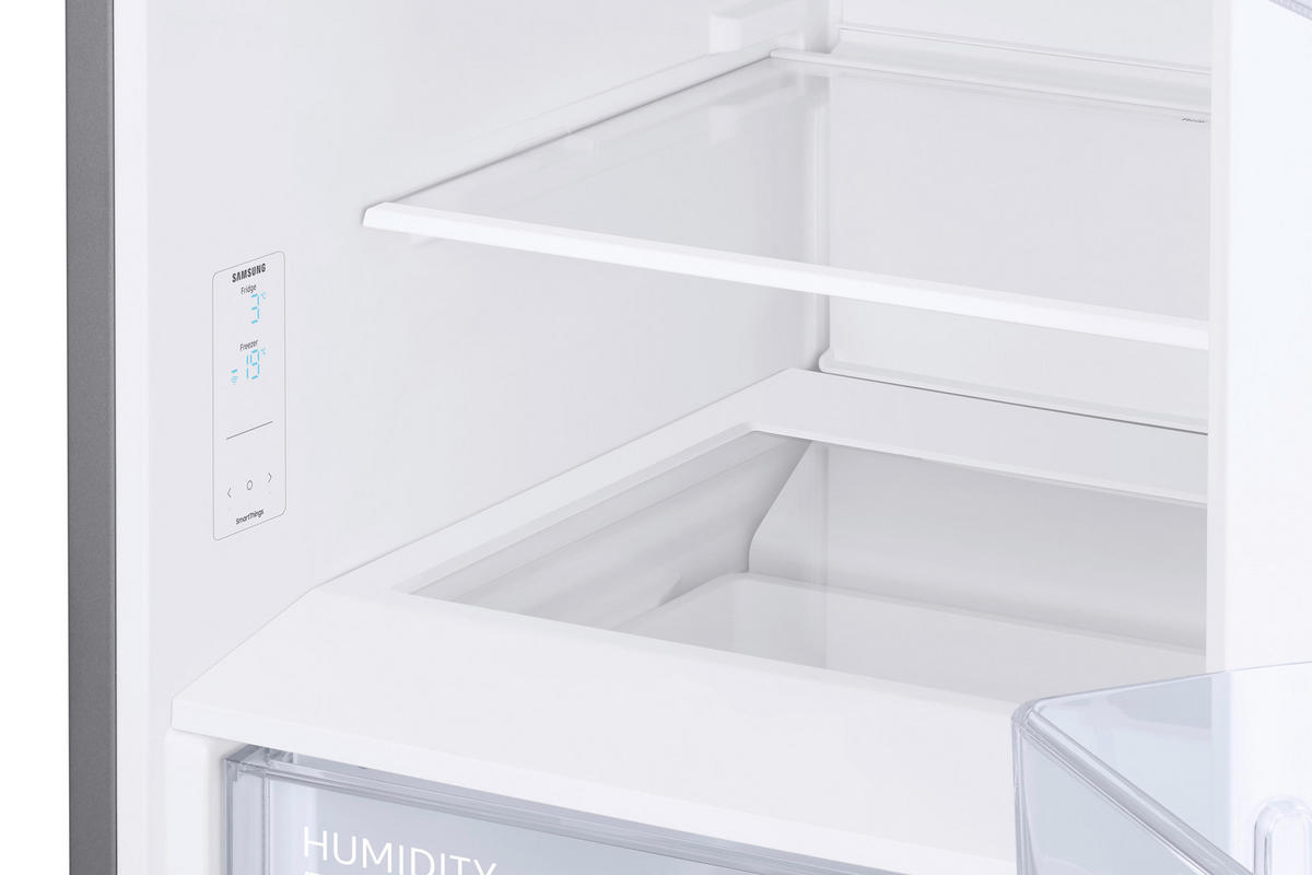 KÜHL-GEFRIER-KOMBINATION 59,5/203,0/65,8 cm  - Schwarz, Basics, Glas/Kunststoff (59,5/203,0/65,8cm) - Samsung