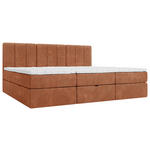 FAMILIENBETT - Rotbraun/Schwarz, Design, Holzwerkstoff/Kunststoff (270/200cm) - Esposa