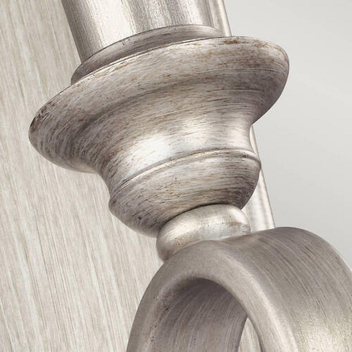 STENSKA SVETILKA  Elstead Dewitt ///220-240 V/E14 - srebrne barve, Konvencionalno, kovina (14.6/30.1/13.2cm) - Elstead Lighting