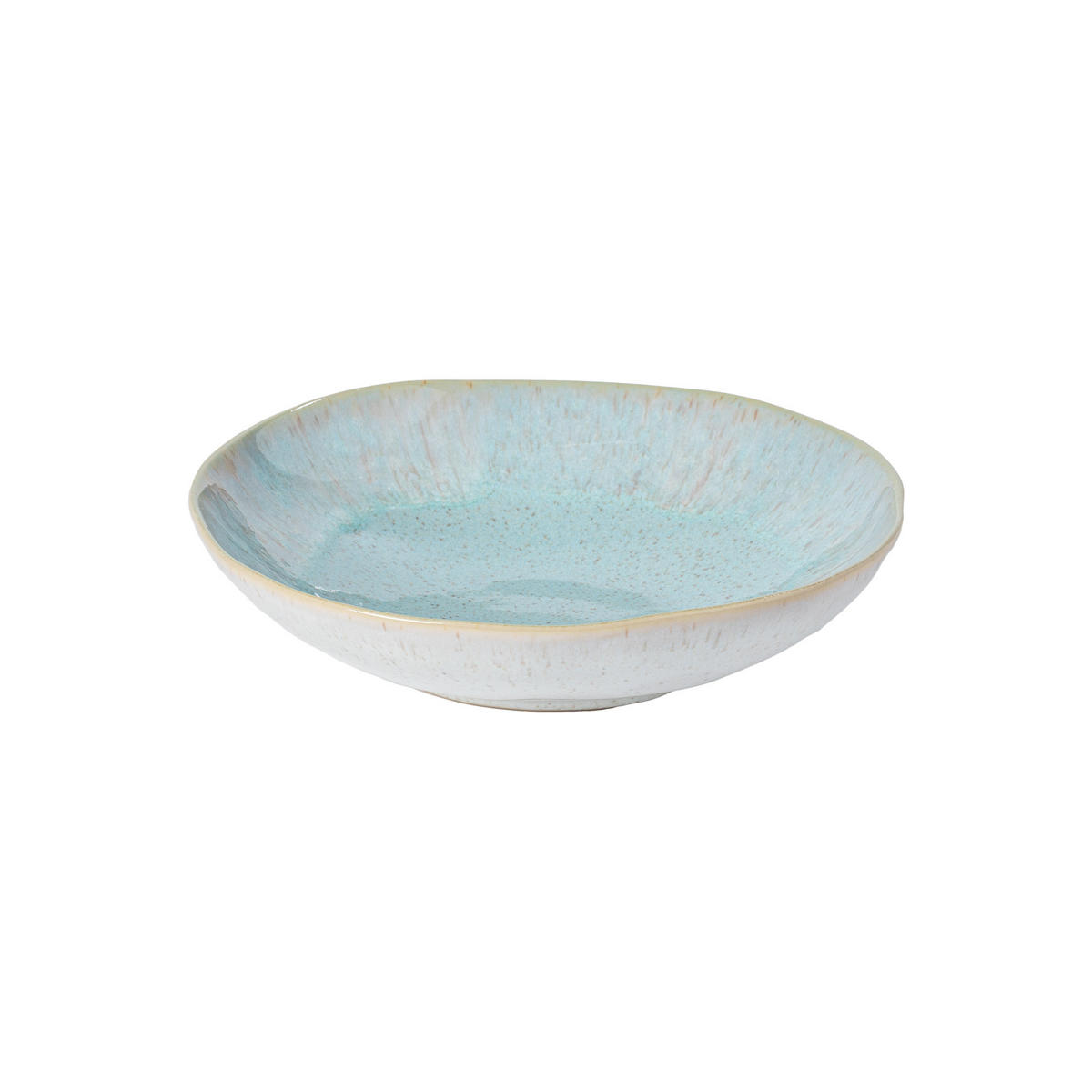 PASTATELLERSET Creme, Pastellblau 23/6 cm EIVISSA 6-teilig  - Pastellblau/Creme, Basics, Keramik (23/6cm) - Costa Nova