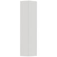 GARDEROBENSCHRANK Gardasee  in 40/165/33 cm  - Weiß, Design, Holzwerkstoff (40/165/33cm) - Moderano