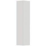 GARDEROBENSCHRANK Gardasee  in 40/165/33 cm  - Weiß, Design, Holzwerkstoff (40/165/33cm) - Moderano