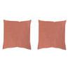 KISSENHÜLLEN-SET ELMER 40/40 cm  - Altrosa, Basics, Textil (40/40cm)