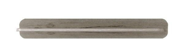 POLIȚĂ DE PERETE in 130/18/25 cm culoare lemn stejar  - culoare lemn stejar, Design (130/18/25cm) - Xora