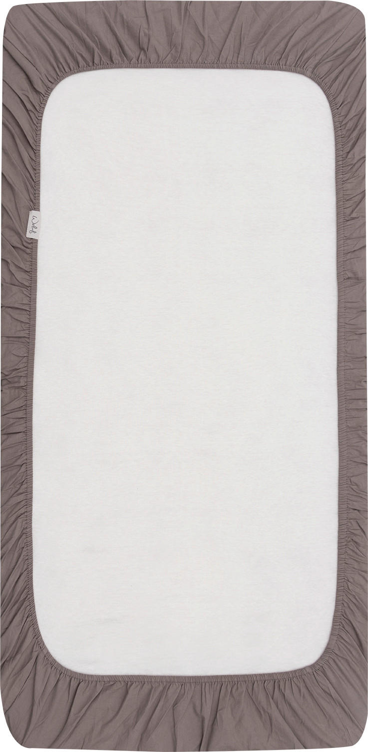 KINDERSPANNBETTTUCH 40/80 cm   - Dunkelgrau, Basics, Textil (40/80cm) - Witlof for Kids