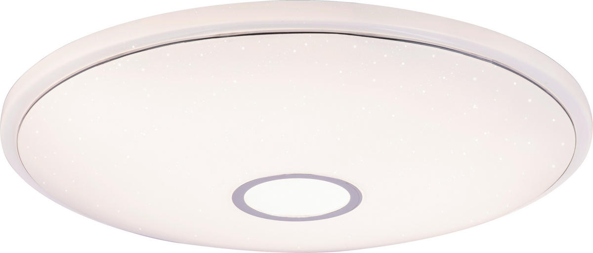 LED-DECKENLEUCHTE 68/9 cm    - Weiß, Design, Kunststoff/Metall (68/9cm) - Globo