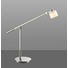 LED-TISCHLEUCHTE - Weiß/Nickelfarben, KONVENTIONELL, Glas/Metall (79,0/85,0cm) LED-TISCHLEUCHTE - Weiß/Nickelfarben, KONVENTIONELL, Glas/Metall (79,0/85,0cm)