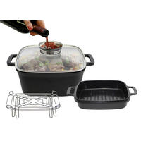 BRÄTER 4,3 L  - Schwarz, Basics, Metall (24cm) - ELO
