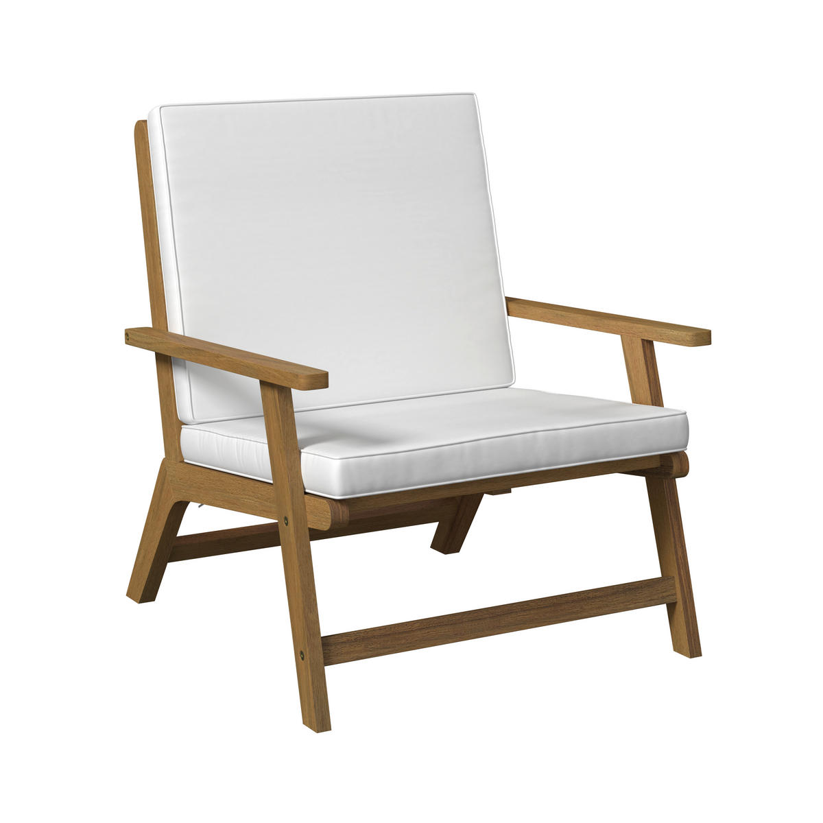 BALKONSET   - Akaziefarben, MODERN, Holz (70/72/78cm) - Ambia Garden