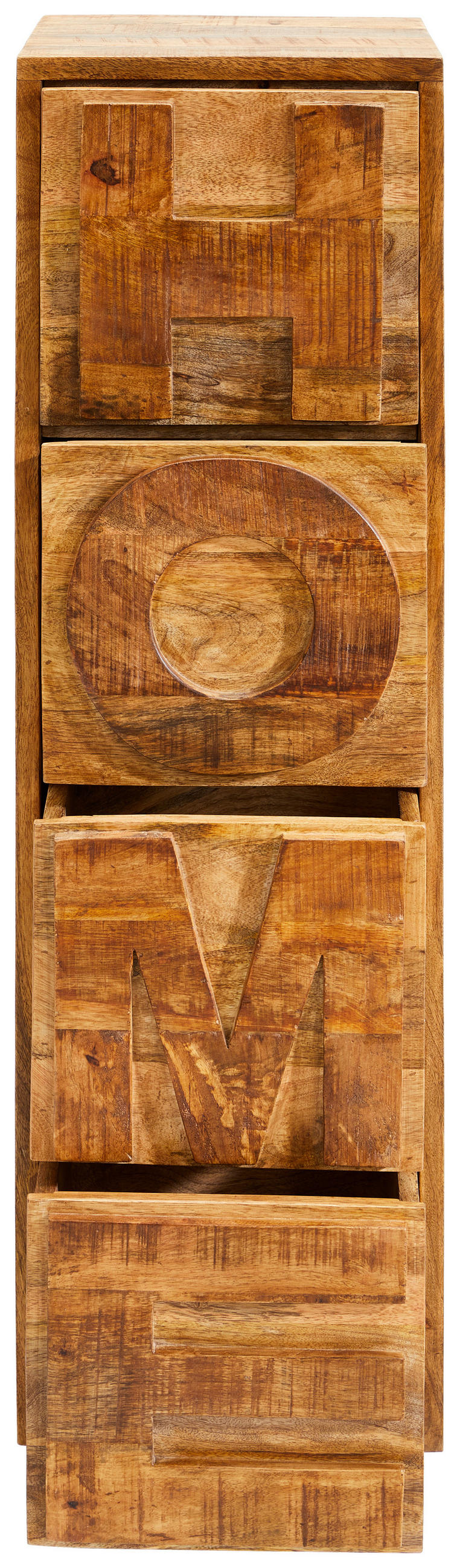 KOMMODE  in 32/110/35 cm  - Naturfarben, Natur, Holz (32/110/35cm) - Livetastic