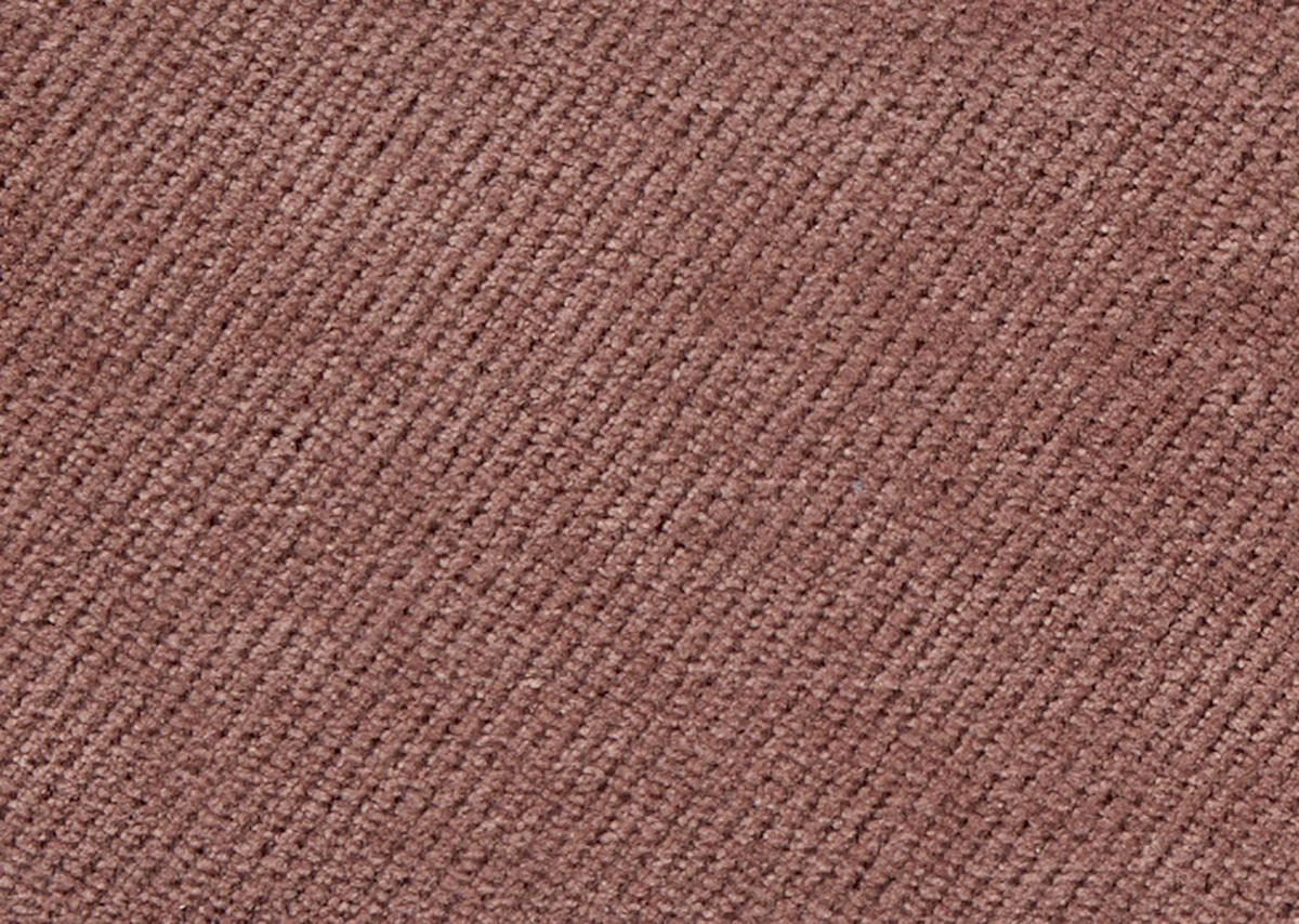 ECKSOFA Chenille, Flachgewebe Weinrot  - Weinrot/Schwarz, Design, Textil/Metall (180/284cm) - Dieter Knoll