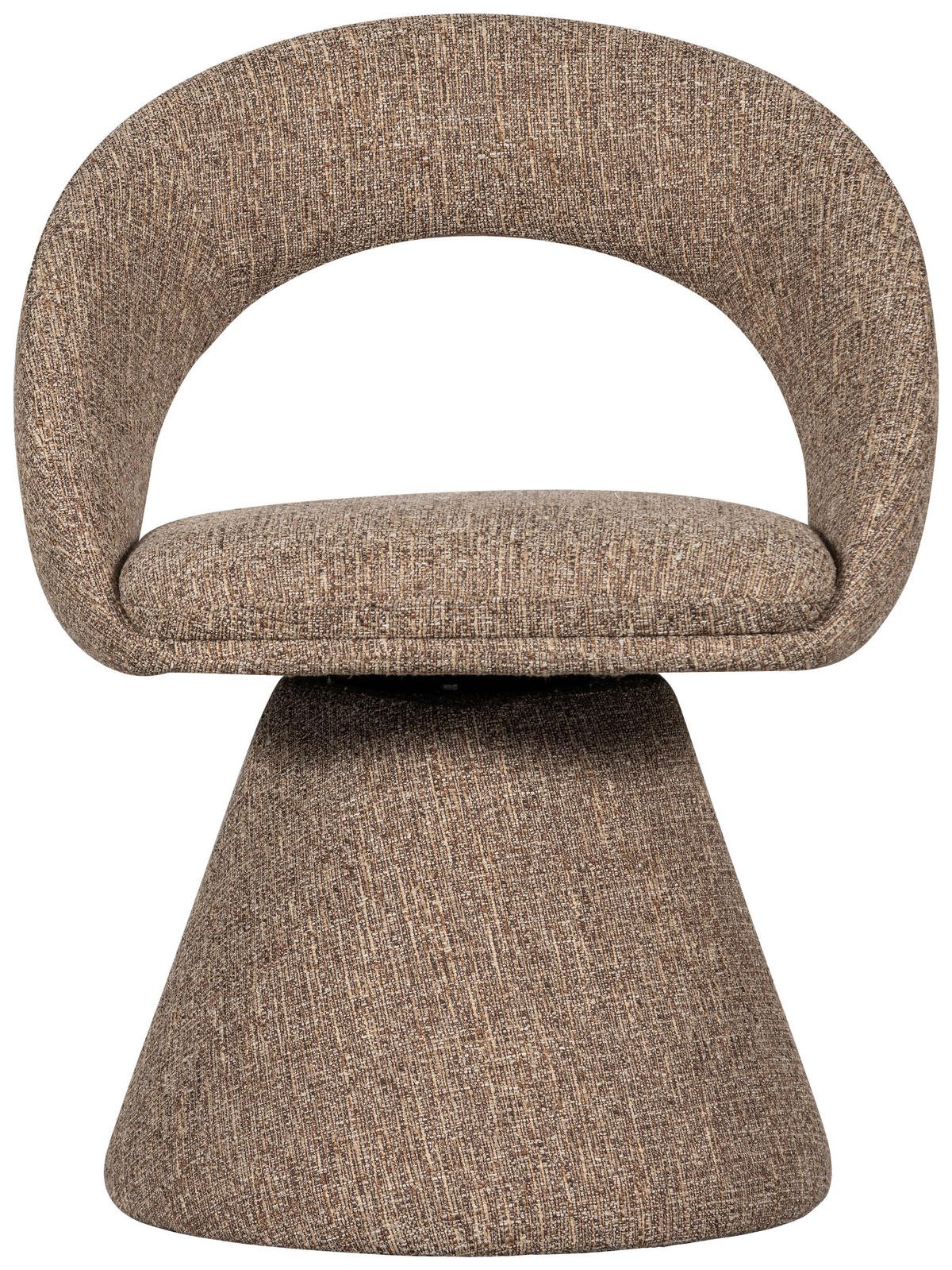 ARMLEHNSTUHL  Sitzfläche 360° drehbar Webstoff  - Naturfarben, MODERN, Textil (63/80/57cm) - Livetastic