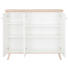 KOMODA HIGHBOARD, bílá, barvy dubu - bílá/barvy dubu, Design, kompozitní dřevo (133/113/45cm) - Carryhome KOMODA HIGHBOARD, bílá, barvy dubu - bílá/barvy dubu, Design, kompozitní dřevo (133/113/45cm) - Carryhome