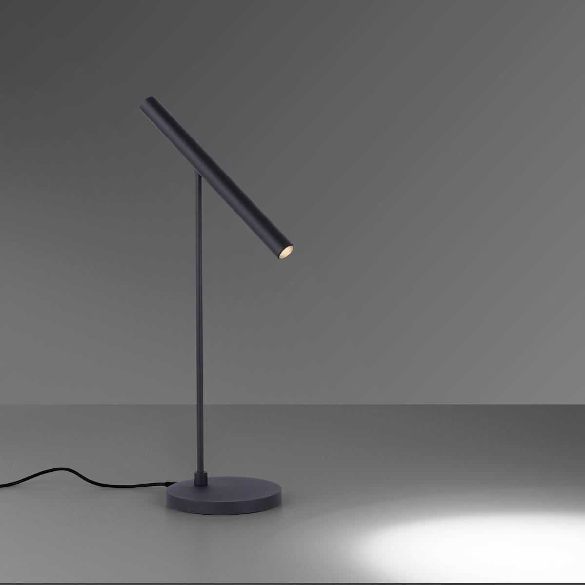 LED-TISCHLEUCHTE 27/14/53 cm   - Schwarz, Design, Metall (27/14/53cm) - Neuhaus PURE