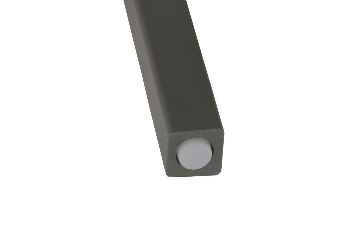 GARTENGARNITUR 5-teilig  - Grau, Basics, Holzwerkstoff/Kunststoff (70/80/110cm) - Siena Garden