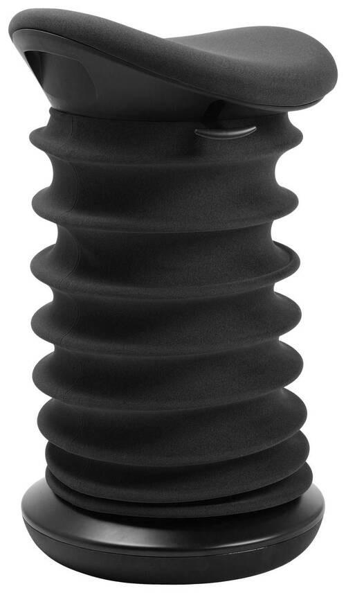 BÜROHOCKER 37,5/53-64/36 cm  - Schwarz, Design, Kunststoff/Textil (37,5/53-64/36cm) - Topstar