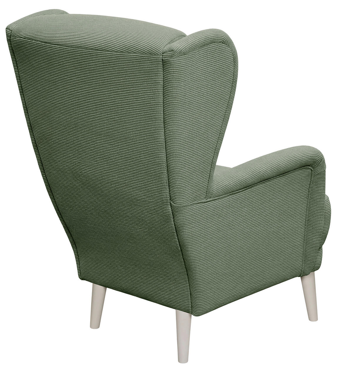 SESSEL in Cord Dunkelgrün  - Kaschmir/Dunkelgrün, MODERN, Holz/Textil (74/106/94cm) - MID.YOU