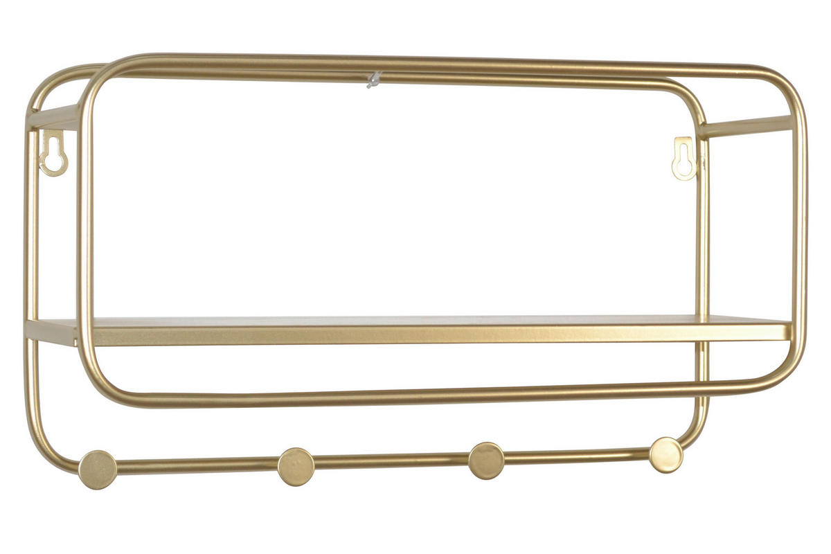 WANDREGAL  - Goldfarben, Design, Metall (45/25/15cm) - MID.YOU