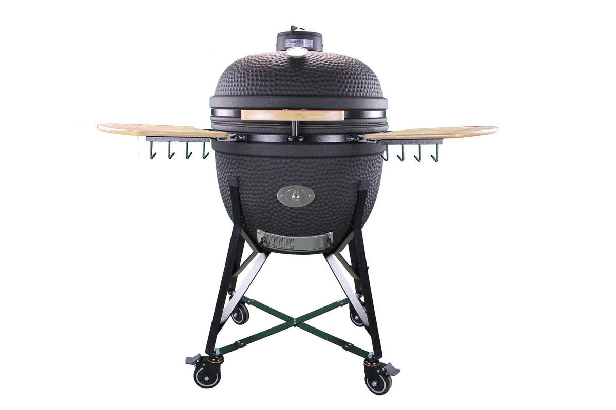 ŽAR NA OGLJE  KAMADO - črna, Basics, keramika