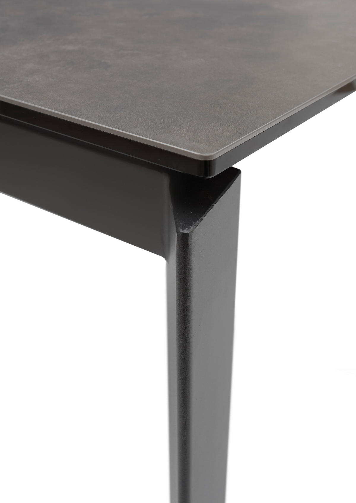 ESSTISCH in Metall, Glas, Keramik 180-240/95/76 cm  - Anthrazit, Konventionell, Glas/Keramik (180-240/95/76cm) - Livetastic
