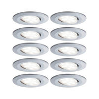 LED-DECKENLEUCHTE 9 cm  - Chromfarben, Basics, Kunststoff (9cm) - Paulmann