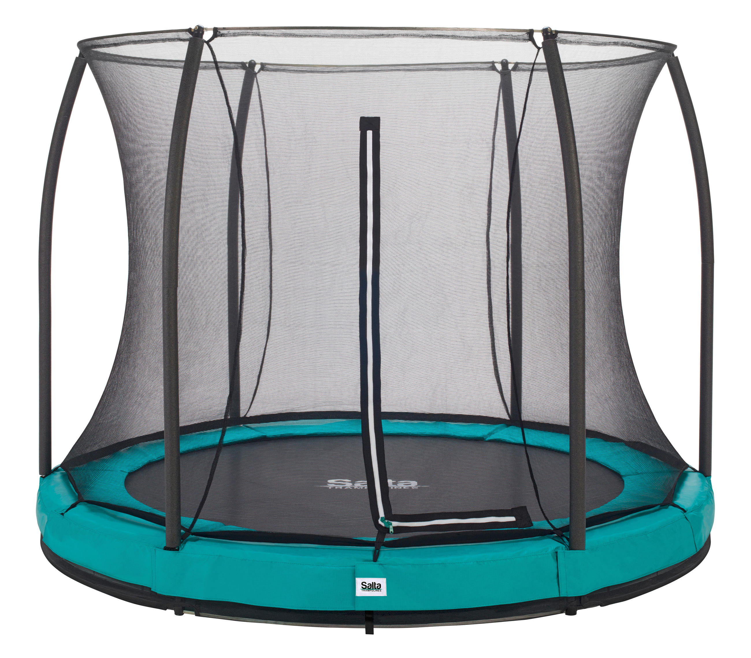 Trampolin Salta Comfort Cround Salta Comfort Edition Ground  - Grün, Basics, Metall (213cm) - Salta