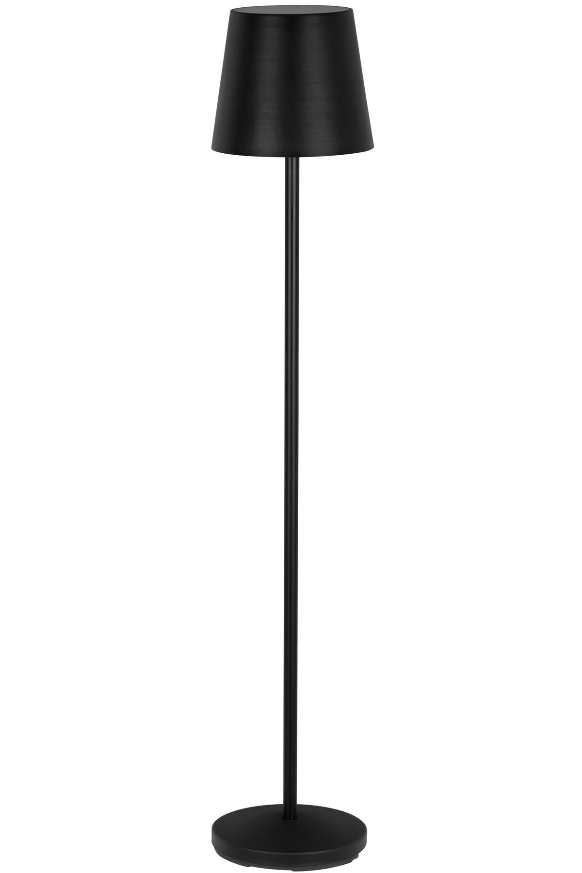 SOLARLEUCHTE  - Schwarz, Design, Kunststoff/Metall (28/149cm) - Ambia Garden