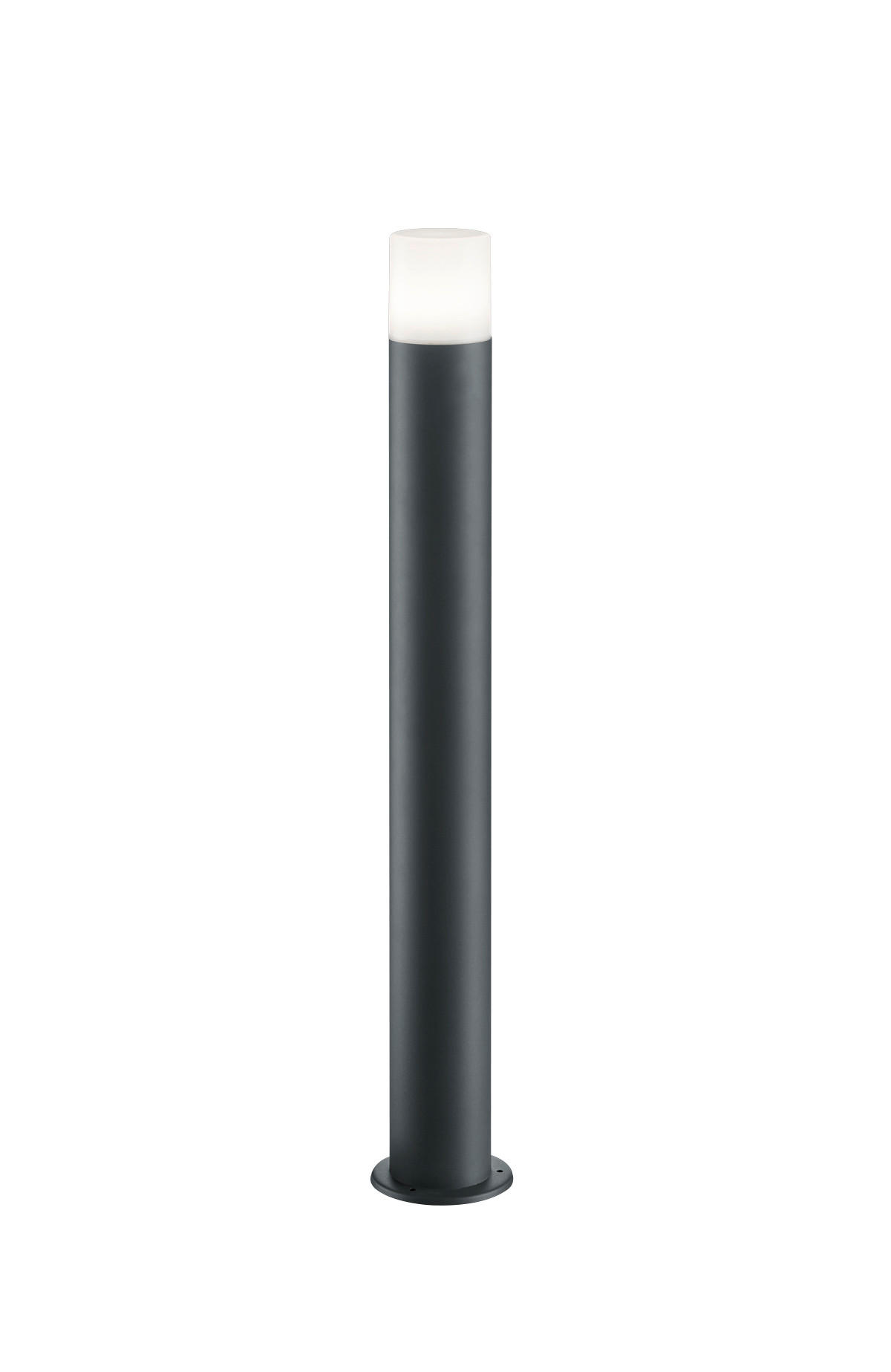 WEGELEUCHTE - Weiss/Anthrazit, Design, Kunststoff/Metall (8,5/80cm) - Trio Leuchten