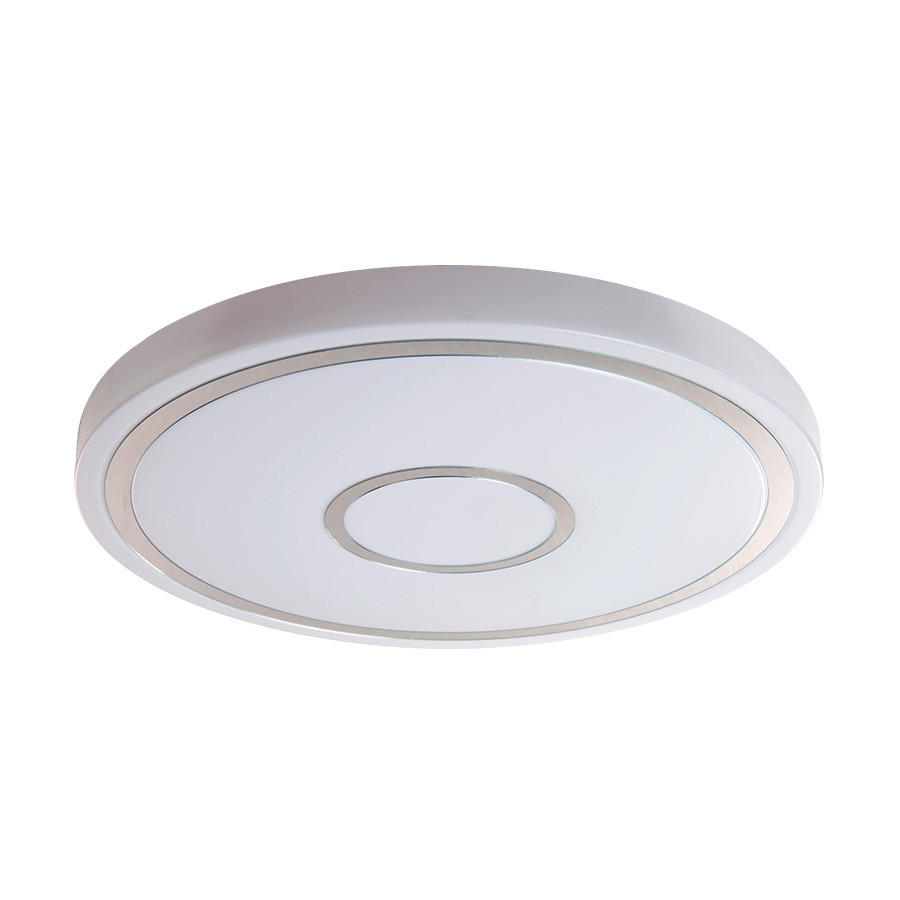 PLAFONIERĂ CU LED - alb, Basics, plastic/metal (48cm)
