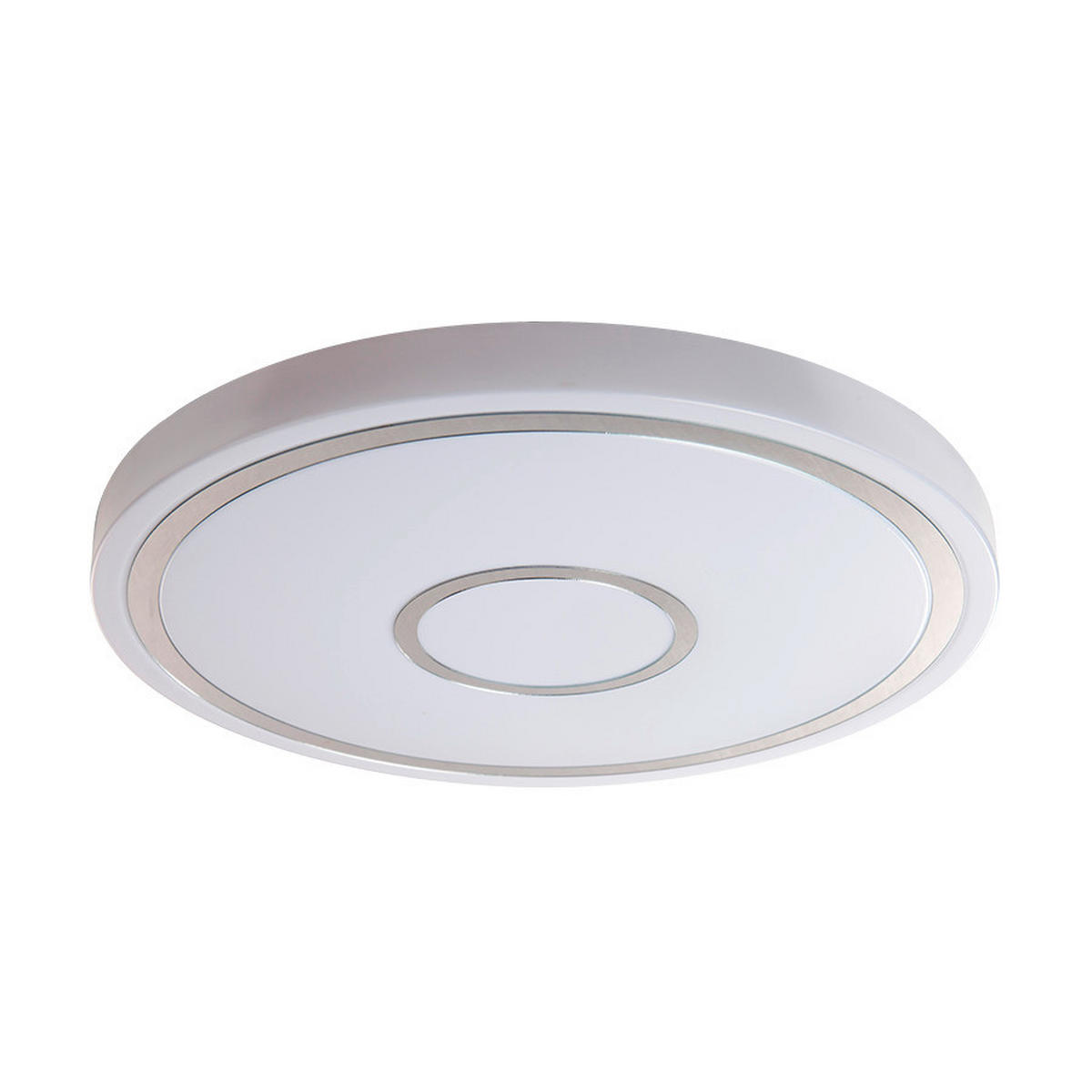 LED MENNYEZETI LÁMPA - fehér, Basics, műanyag/fém (48cm)