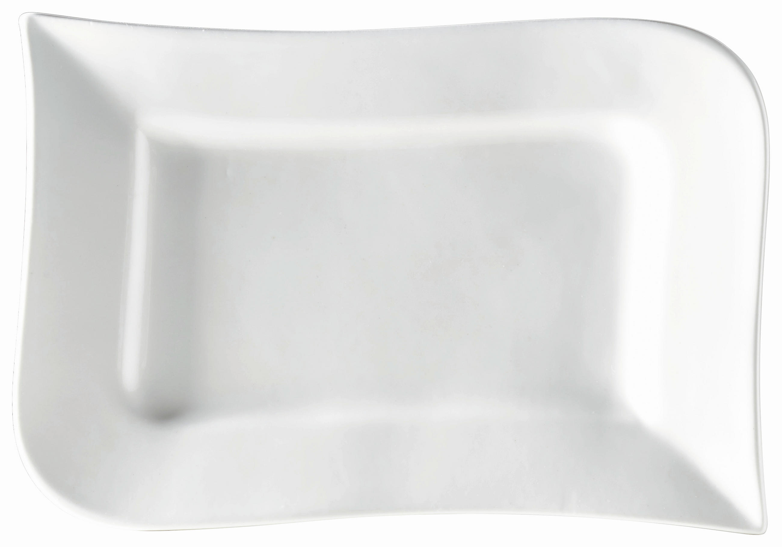 SERVIERPLATTE Melodie  - Weiss, Design, Keramik (26/2/17cm) - Ritzenhoff Breker