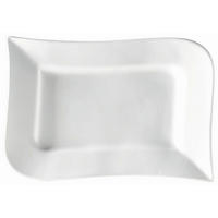 SERVIERPLATTE Melodie  - Weiss, Design, Keramik (26/2/17cm) - Ritzenhoff Breker