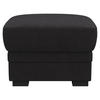 HOCKER in Textil Schwarz  - Schwarz, Basics, Kunststoff/Textil (68/45/68cm) - MID.YOU