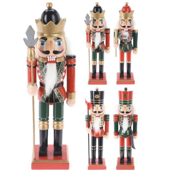 FIGURINĂ SPĂRGĂTOR DE NUCI - Basics, lemn (9/6/25cm)