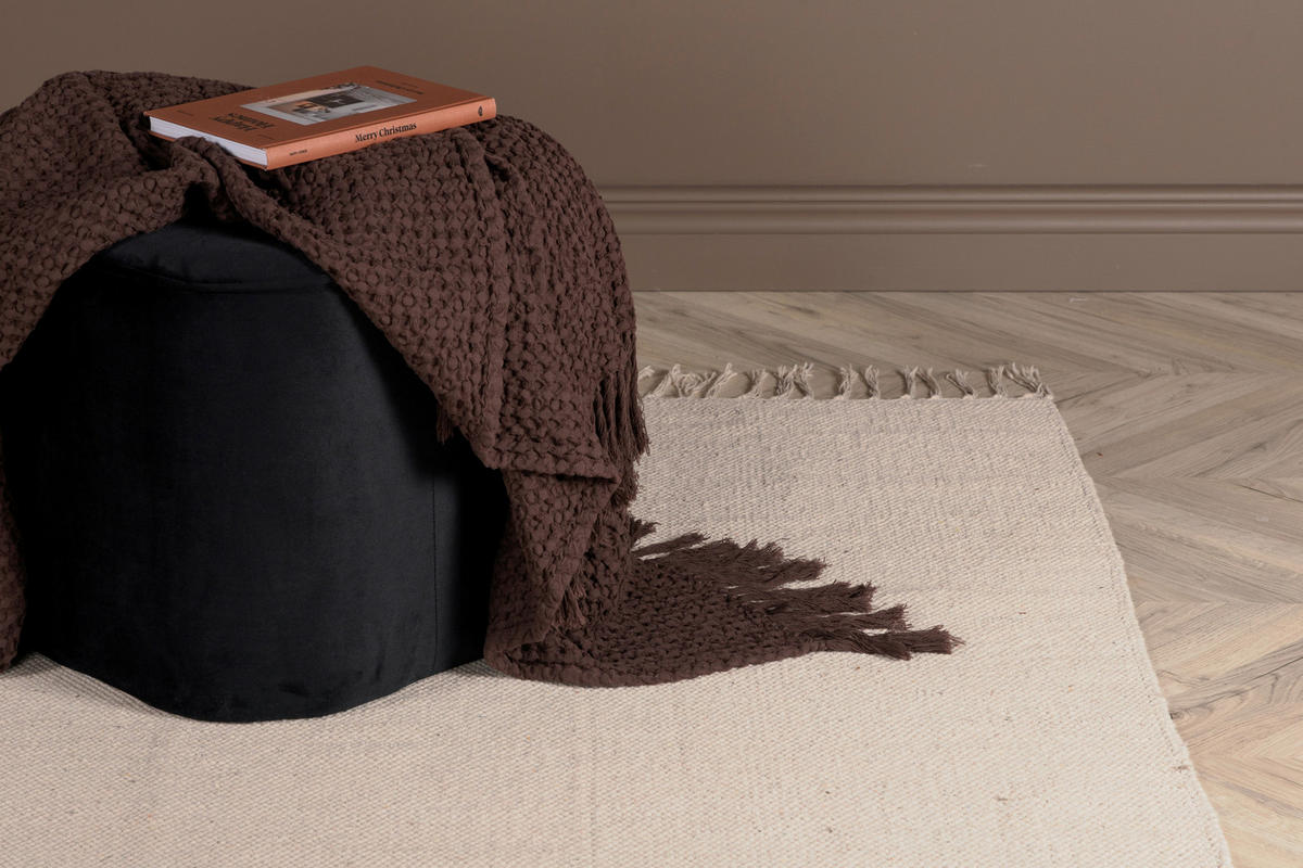 FLACHWEBETEPPICH 200/300 cm Beige  - Beige, LIFESTYLE, Textil (200/300cm) - P & B