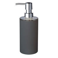 SEIFENSPENDER Kunststoff  - Grau, Basics, Kunststoff (7,5/17,5/7,5cm) - Sadena
